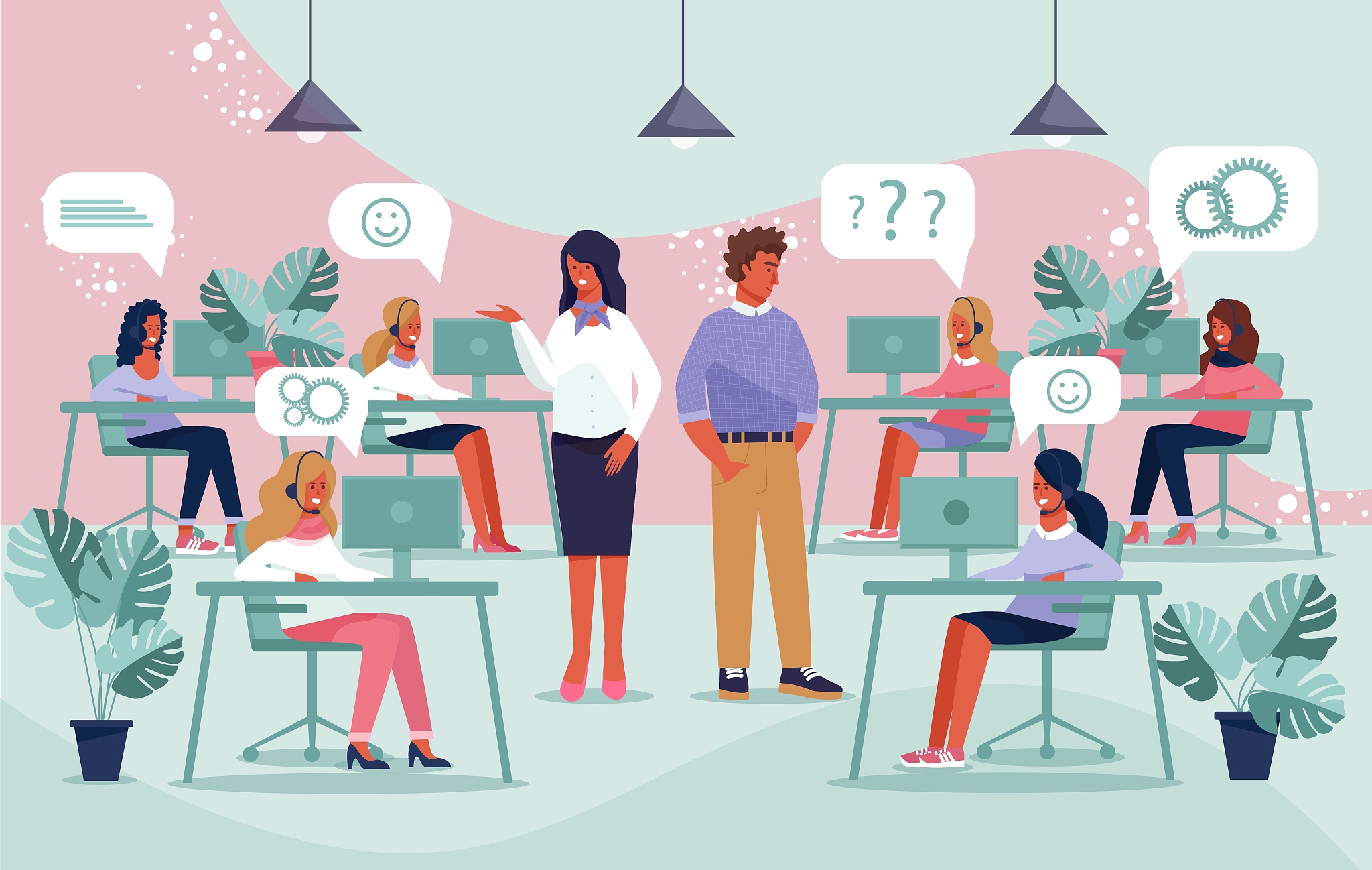 保险呼叫中心呼入管理年度工作总结及计划