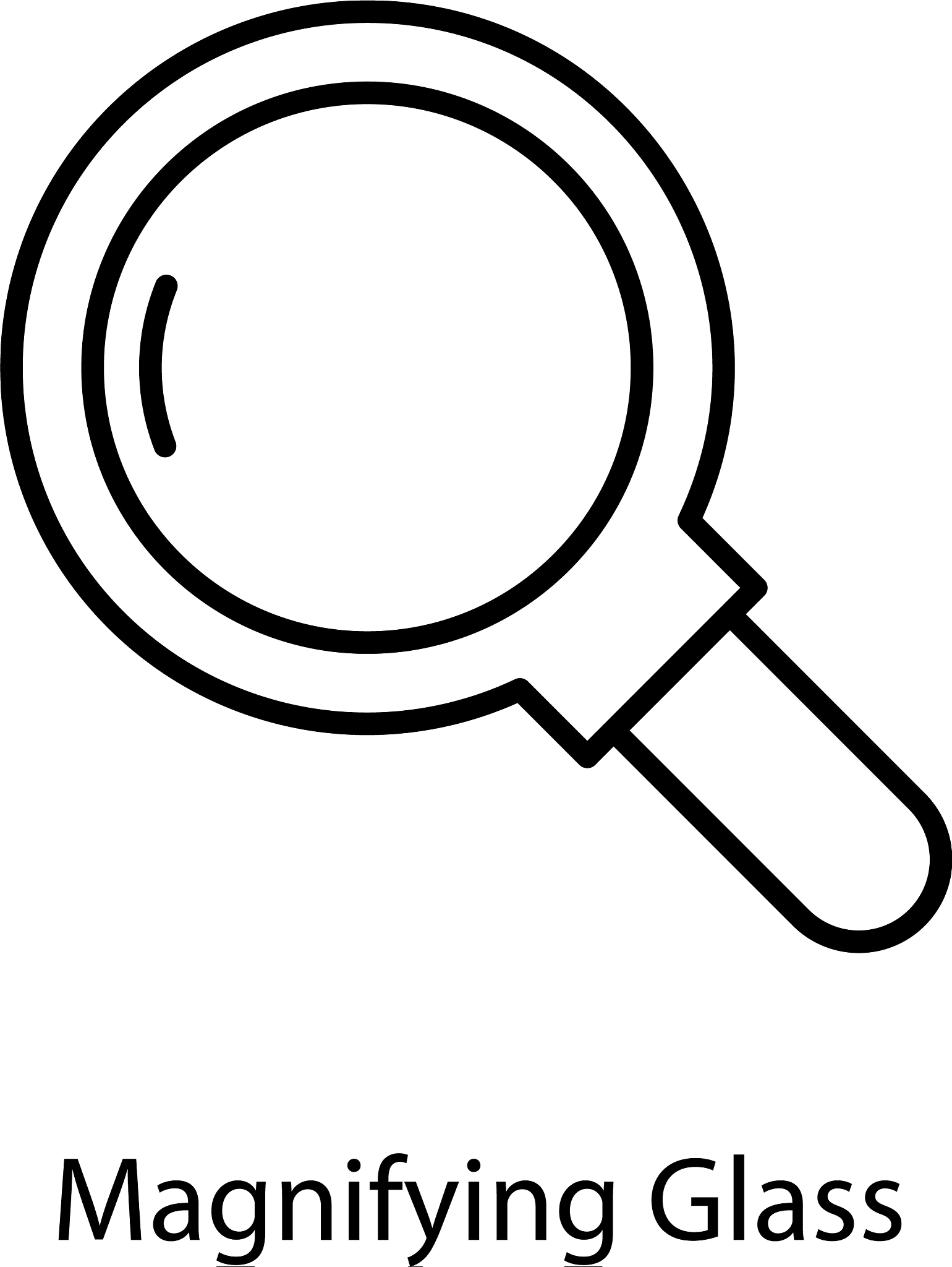 magnifying glass