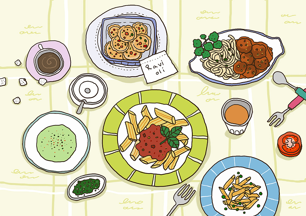 food illustration