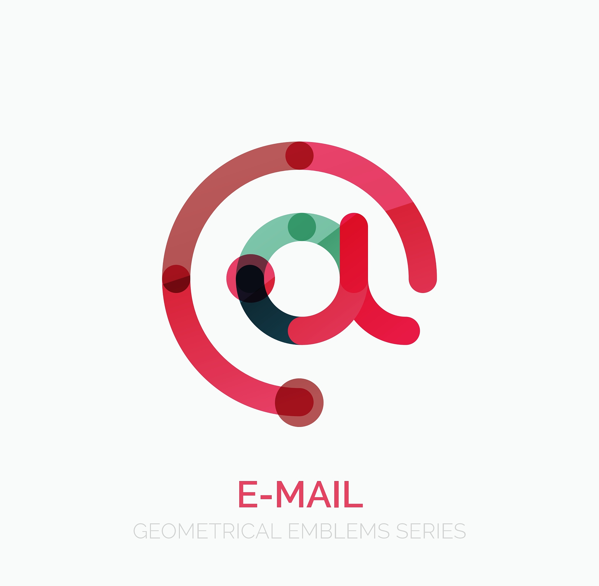 email business symbol or at sign logo