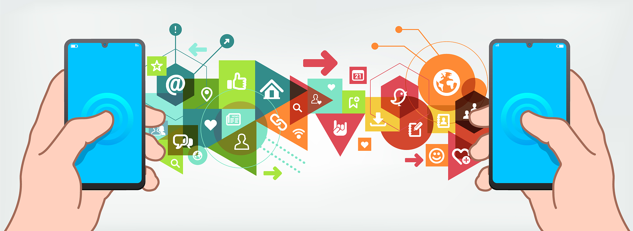 social networking smartphone design