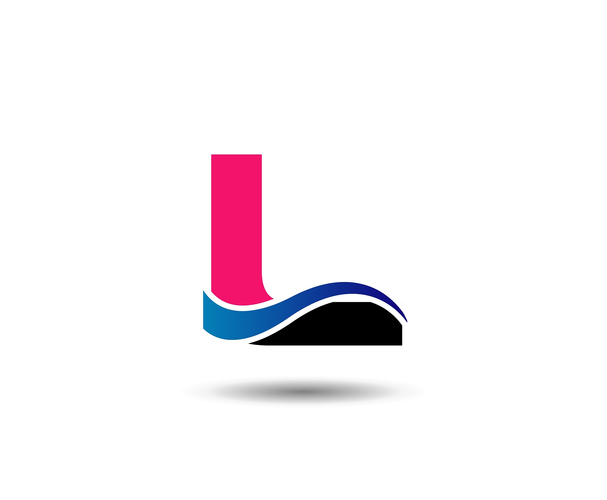 logo l letter company design template