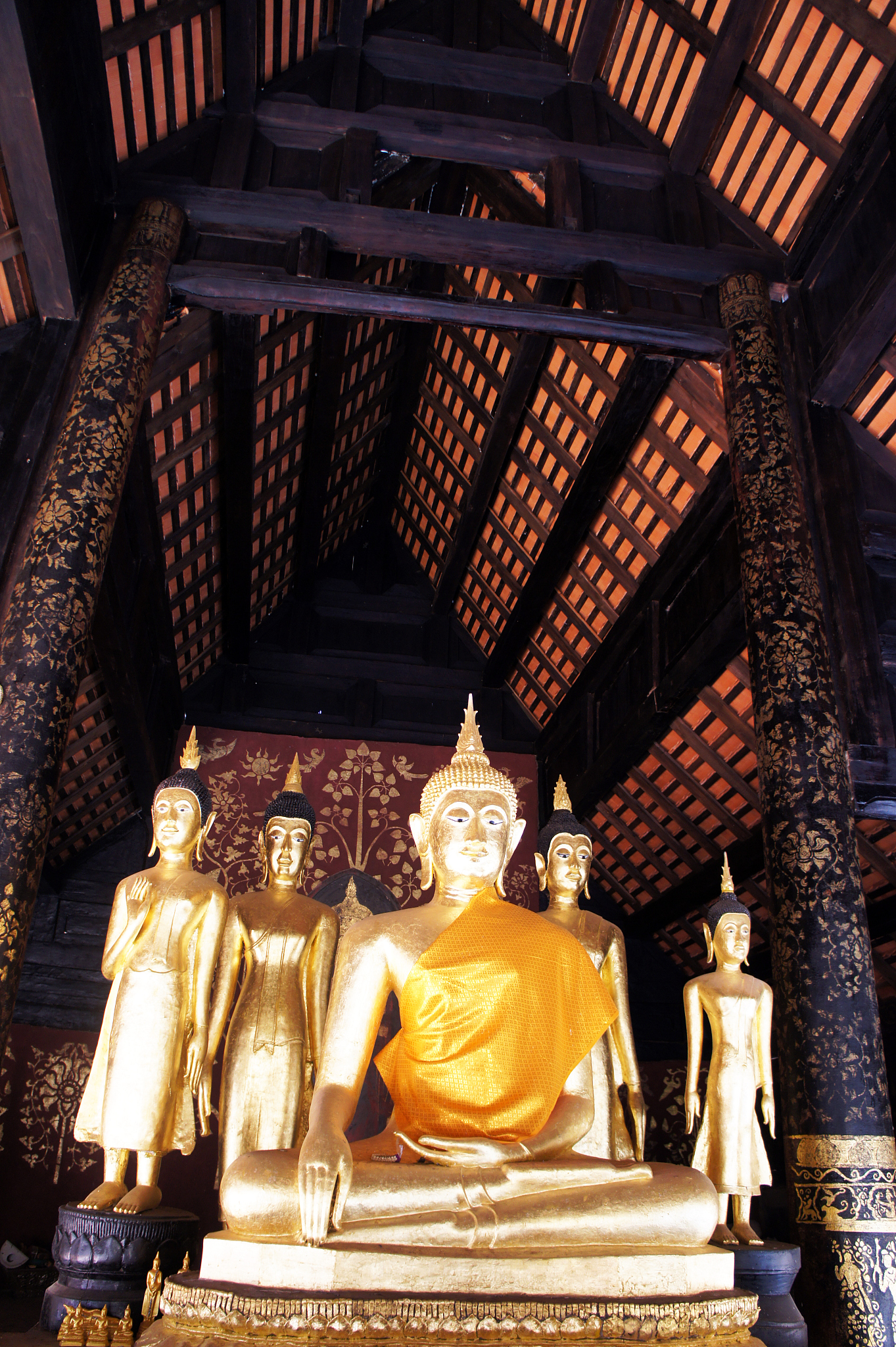 buddha statue in the church