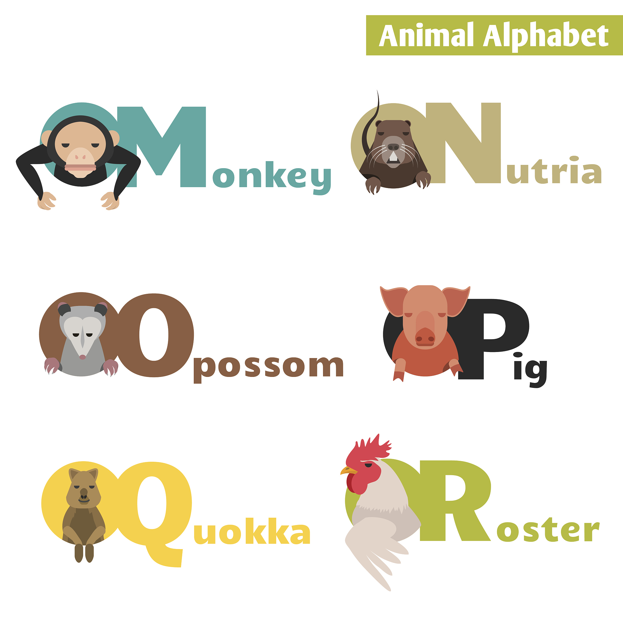 animal alphabet