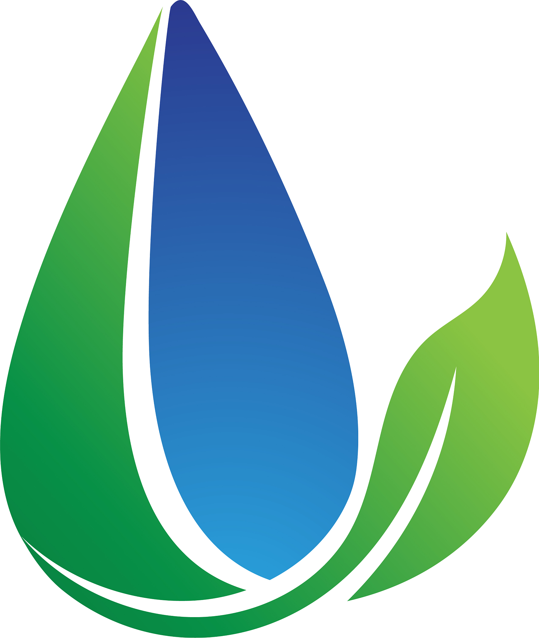 water drop black n color logos
