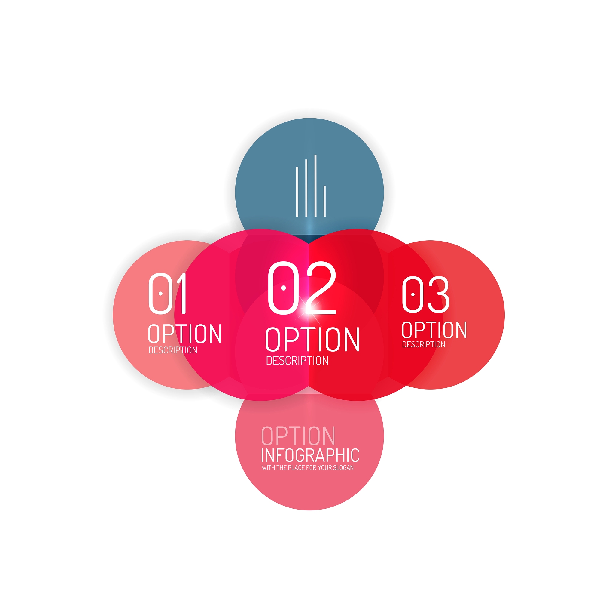 business products option banners