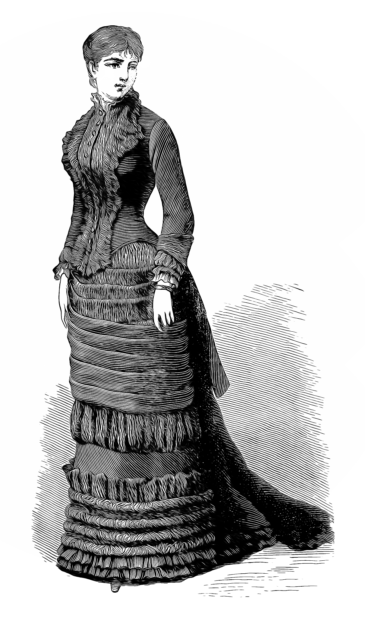victorian fashion woman