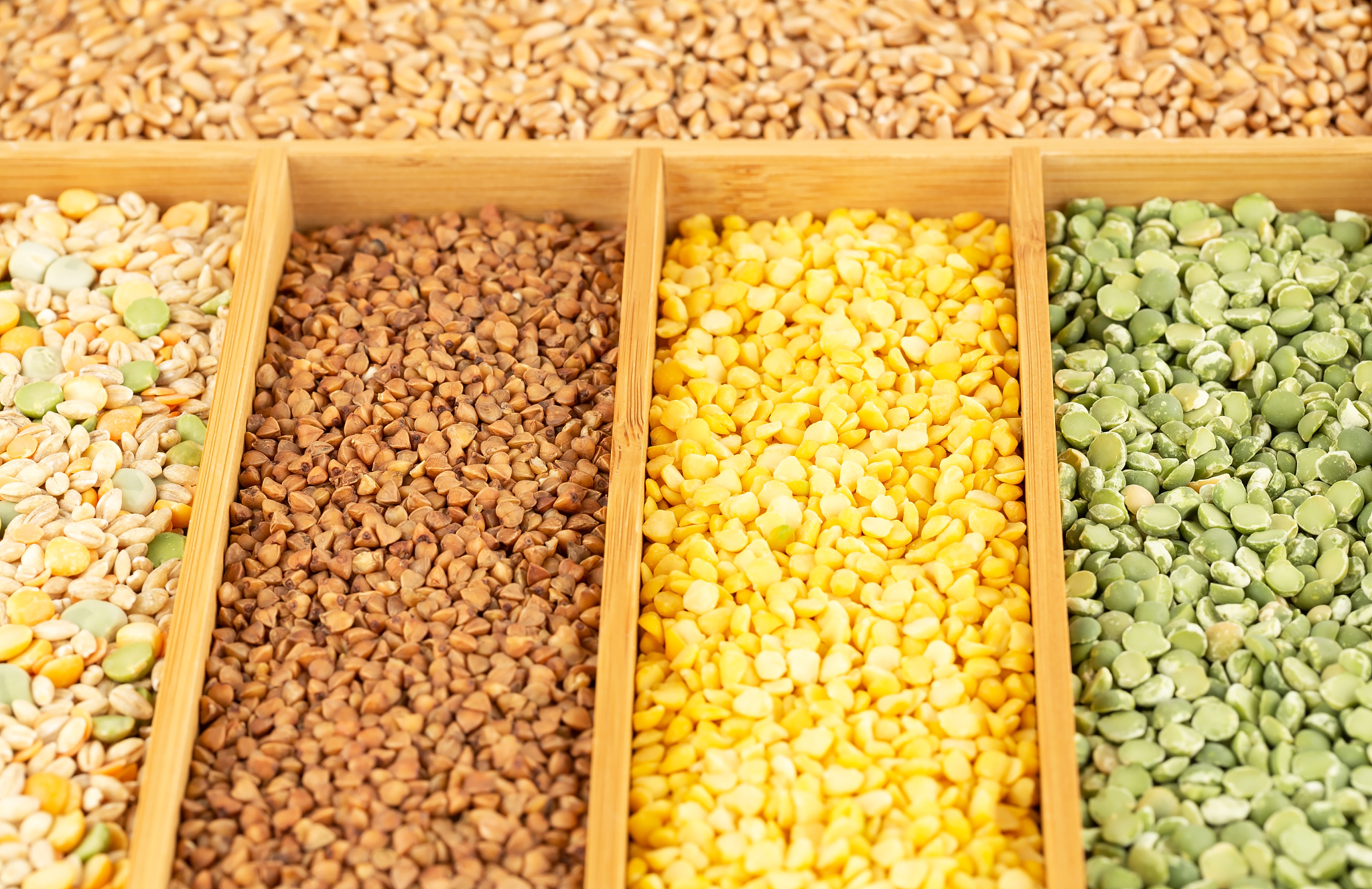 the collection of different groats