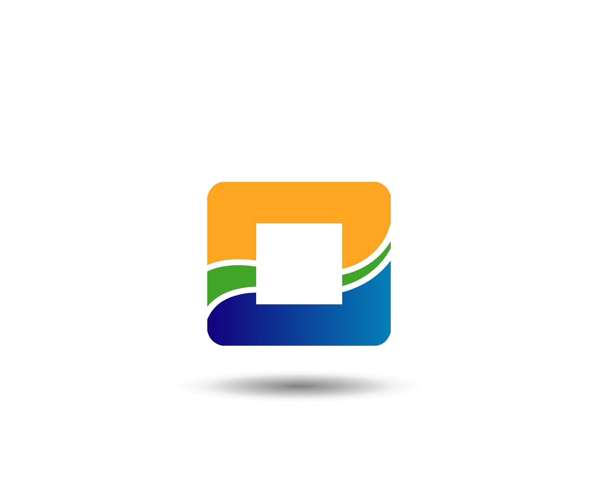 letter o logo icon