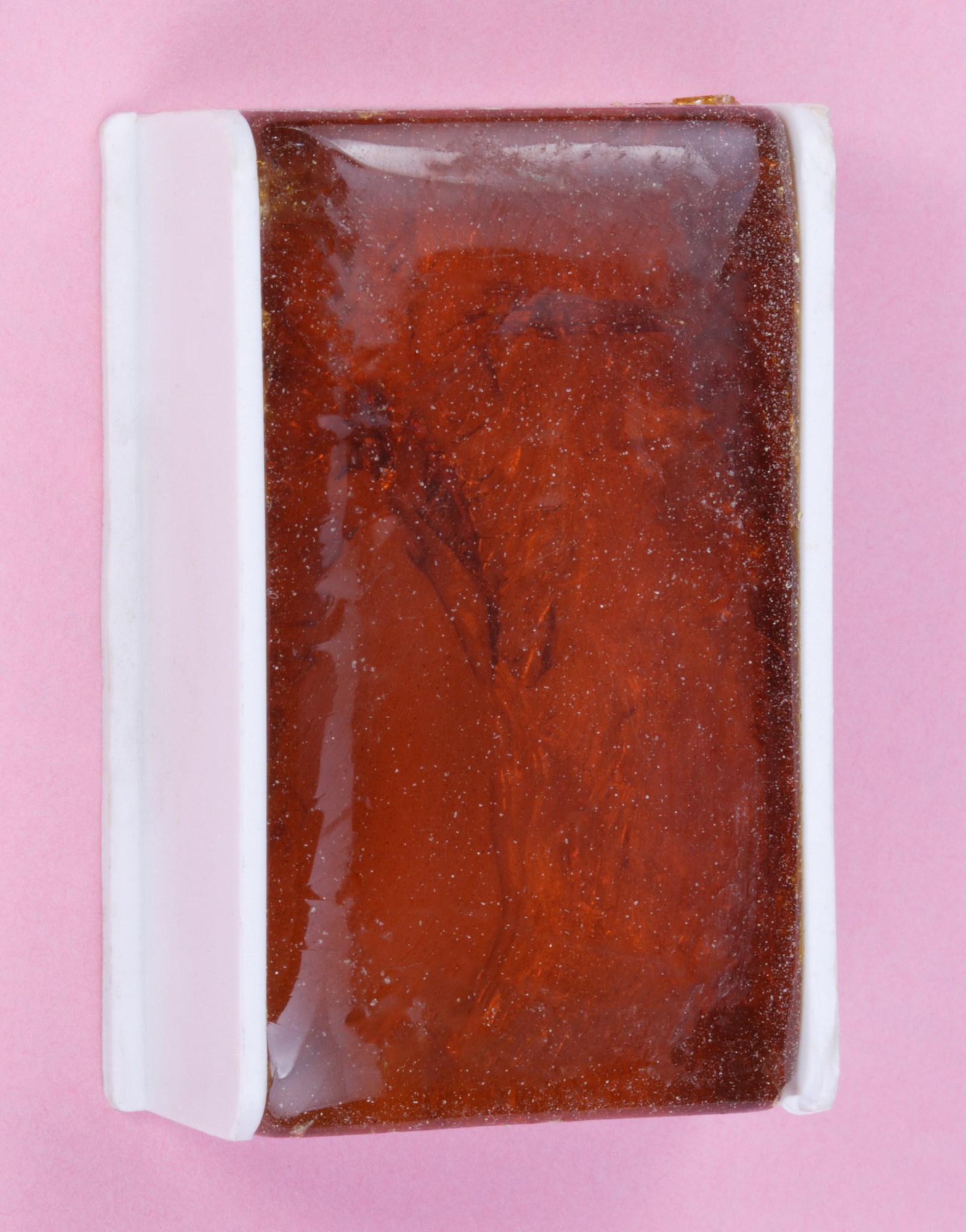 violin rosin on pink