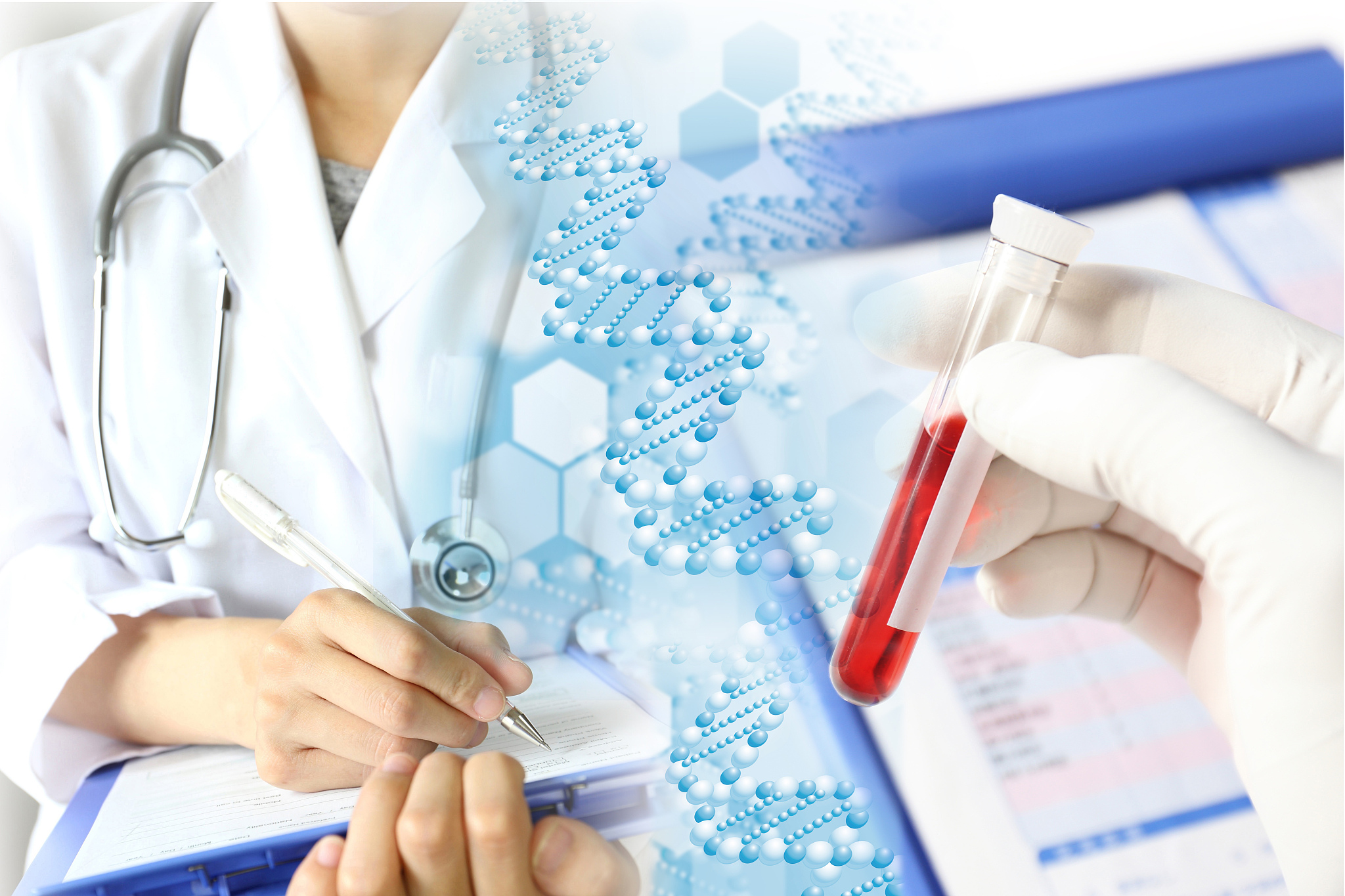 health care, blood test