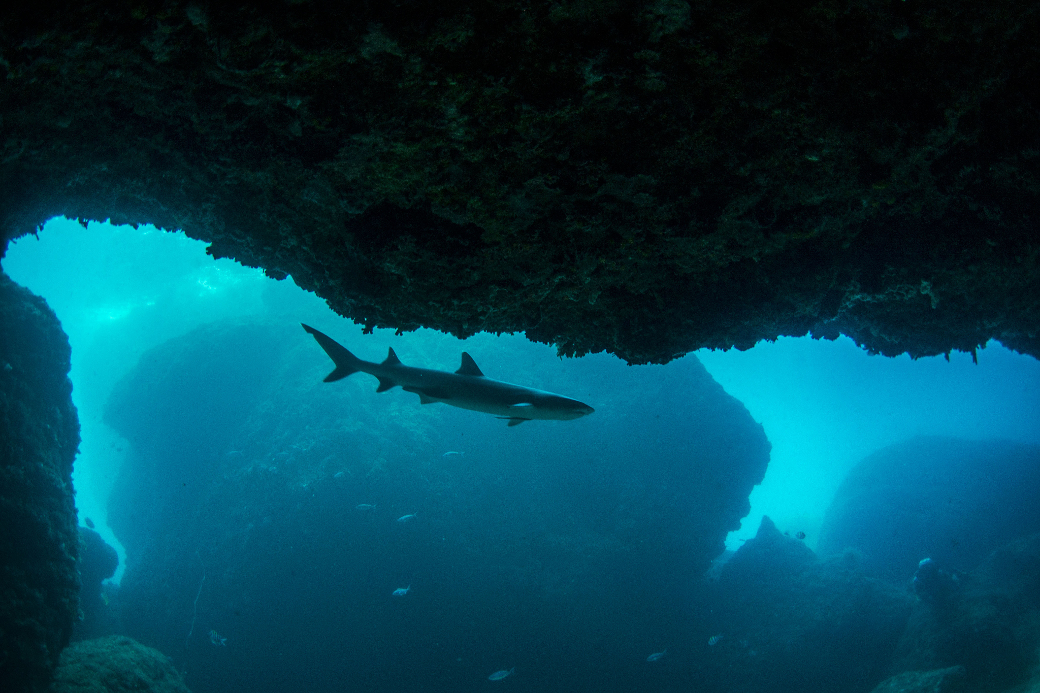 blue cave