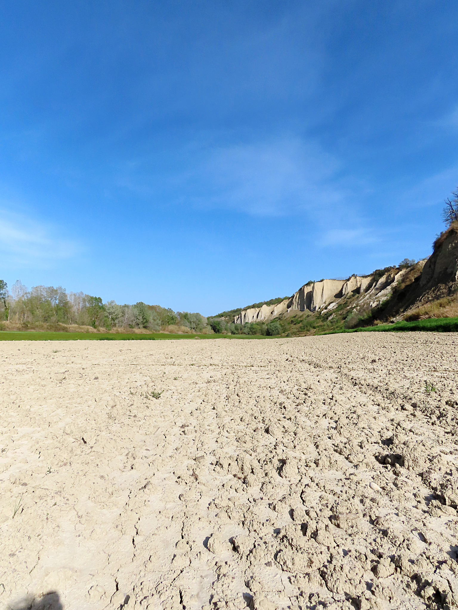 scenic view of field against blue sky