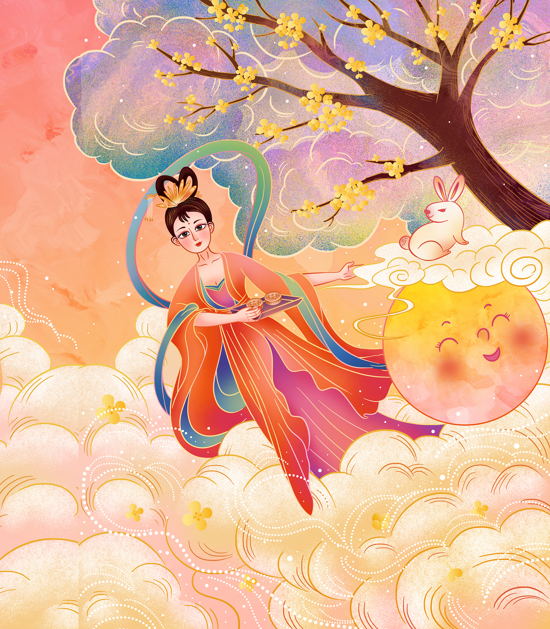 嫦娥与梦里水乡：一个关于月亮守护神的古老传说