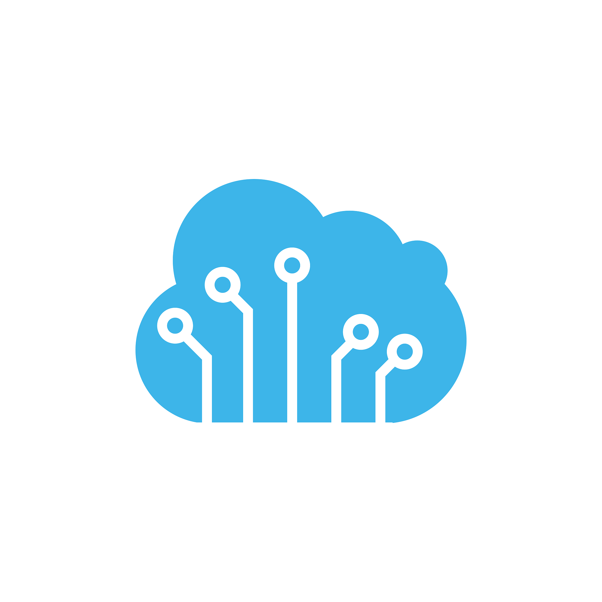 cloud icon design template vector isolated illustration