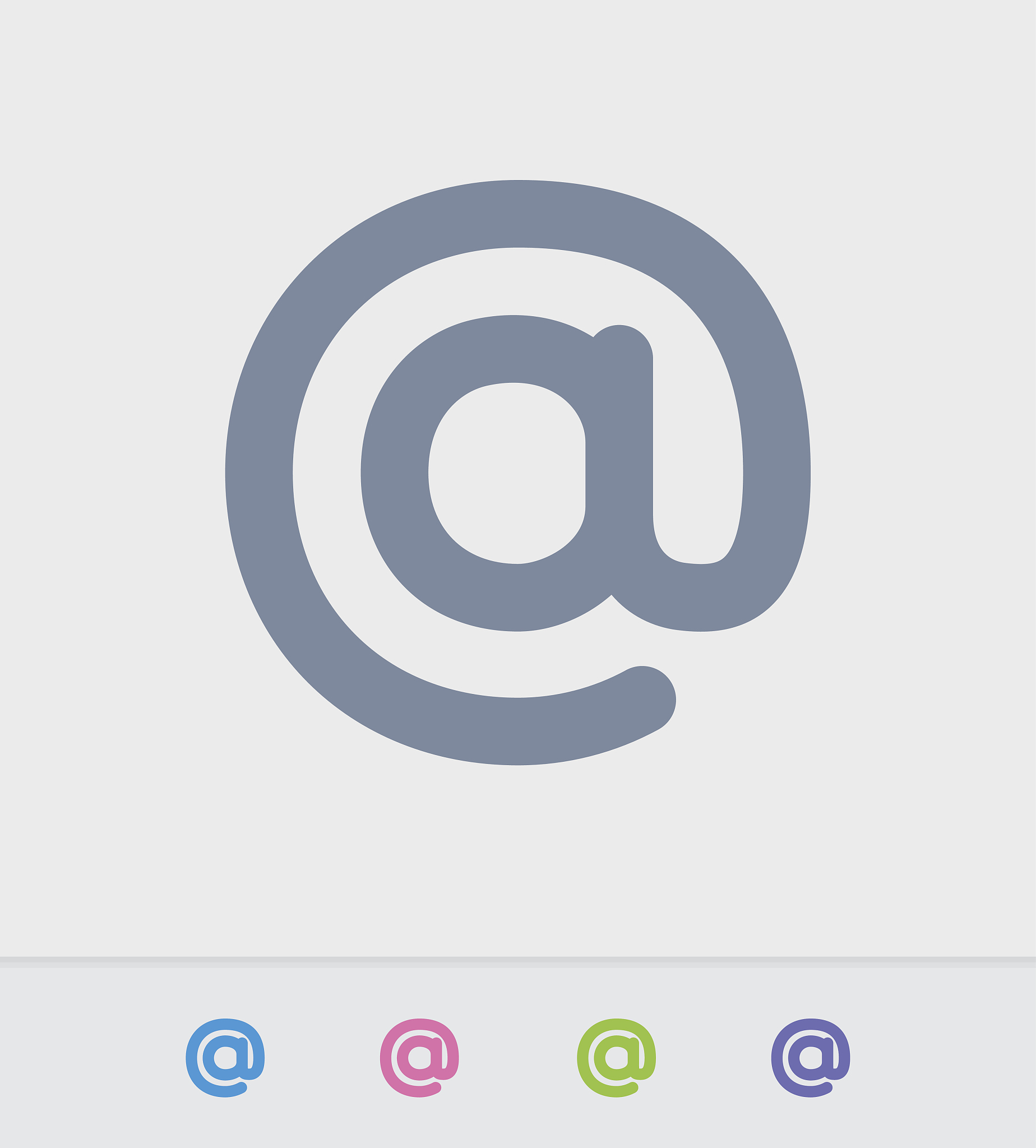 at sign - granite icons