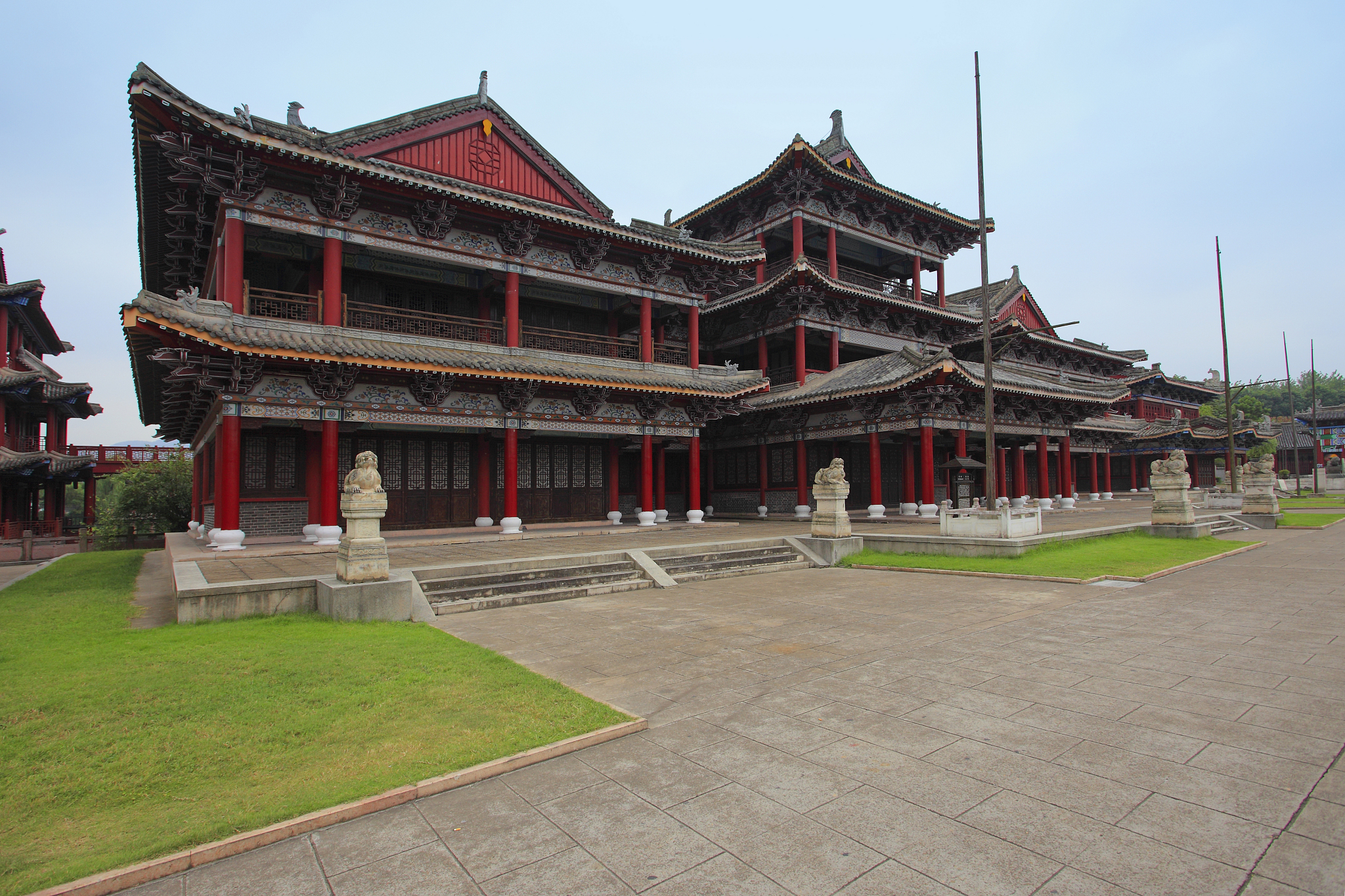 浙江横店宋代仿古建筑