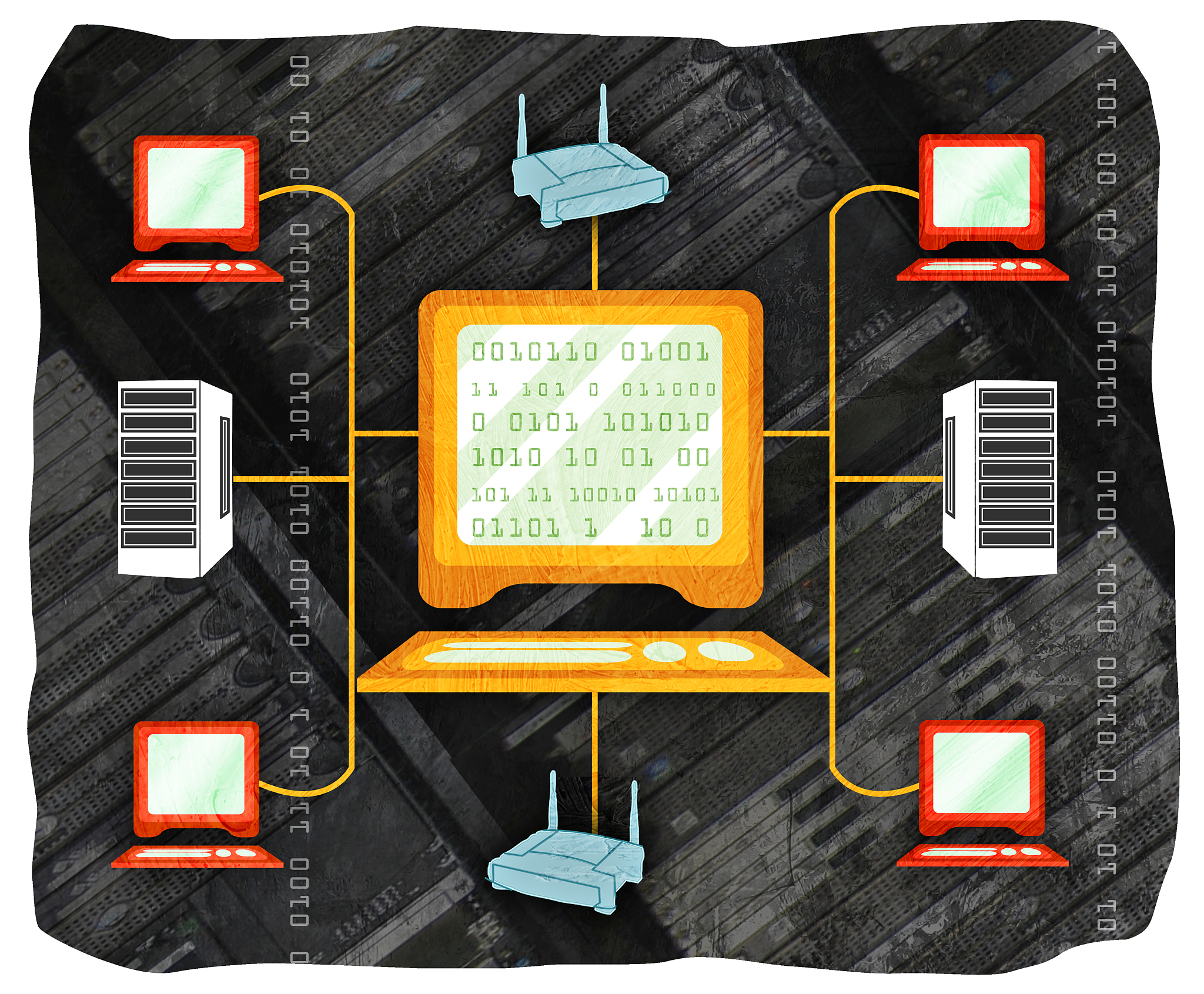 机器由组成请给我各种问答