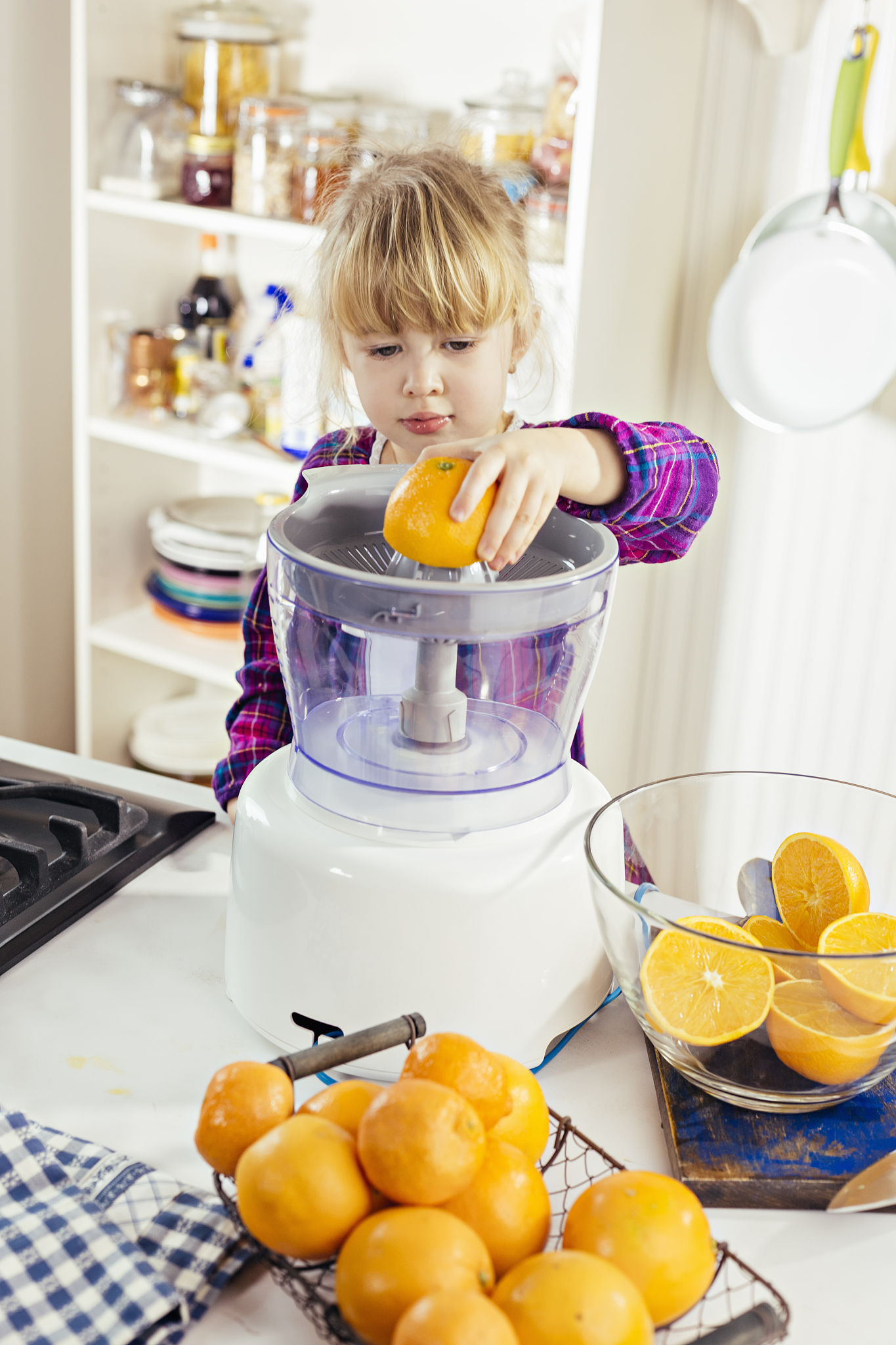 homemade orange juice