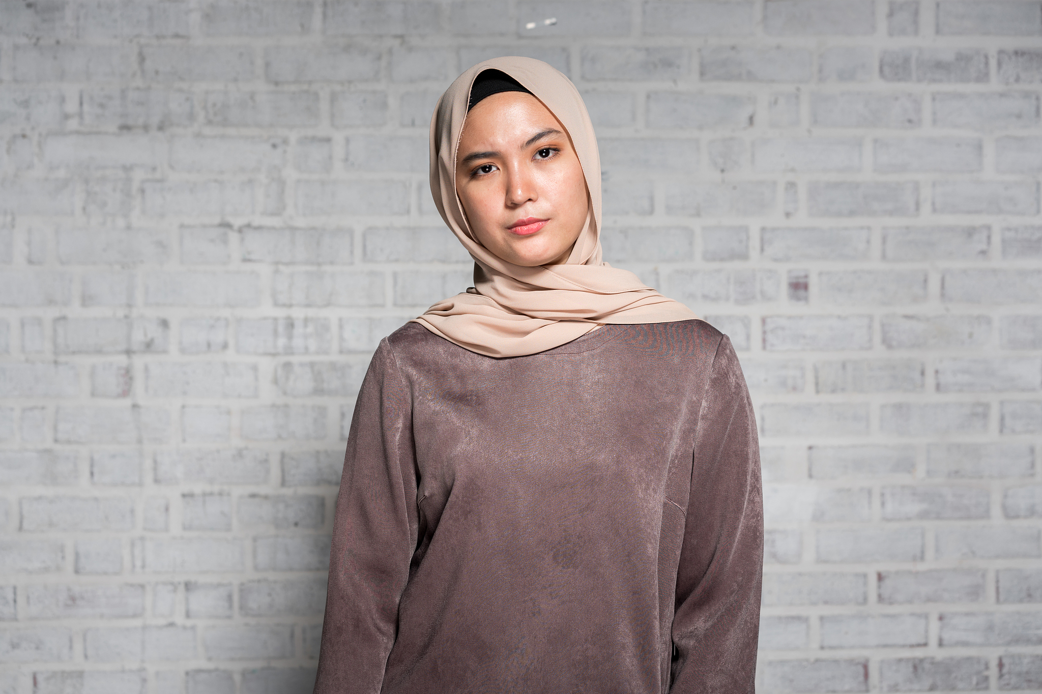 displeased malaysian woman