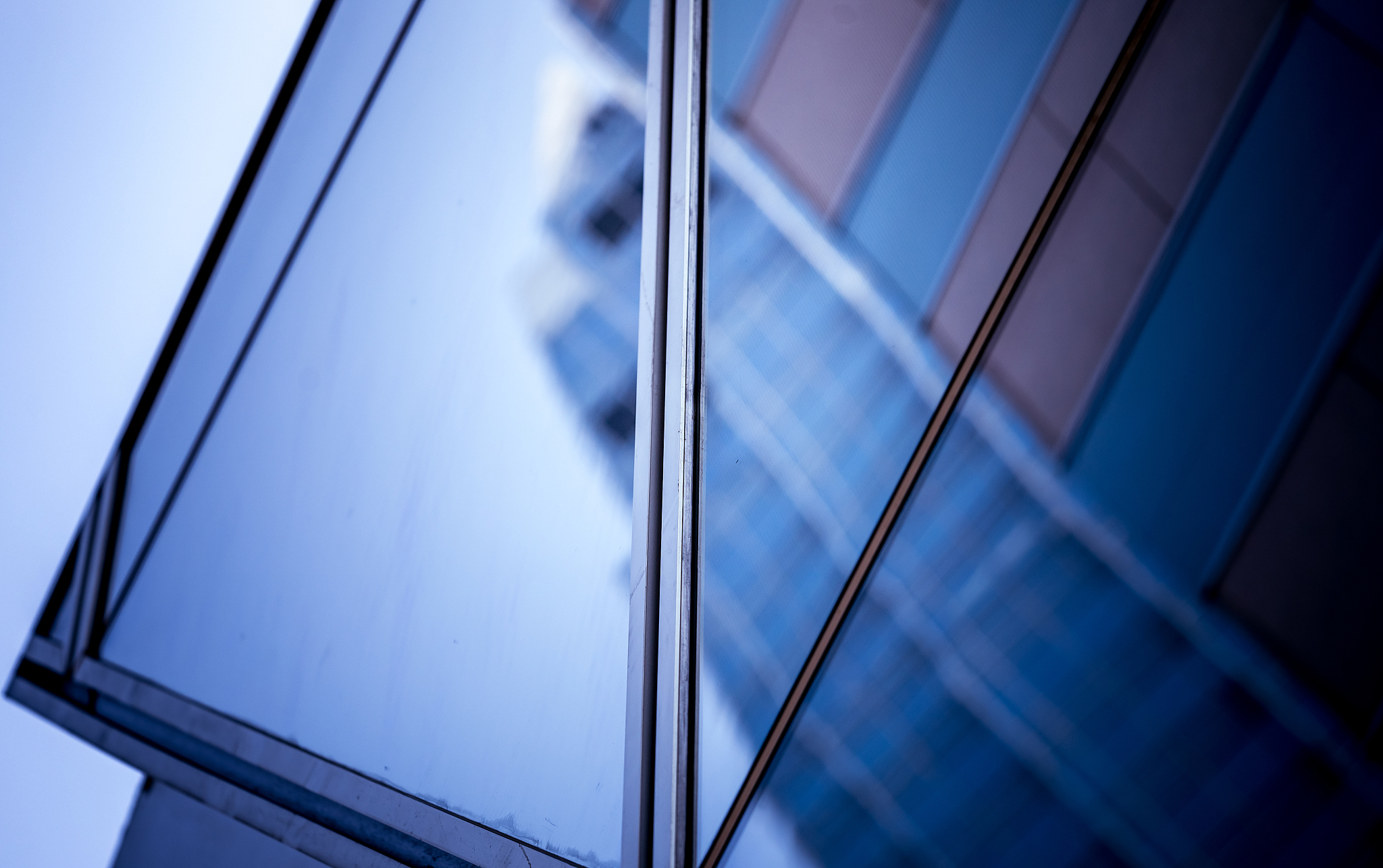 windows of business building