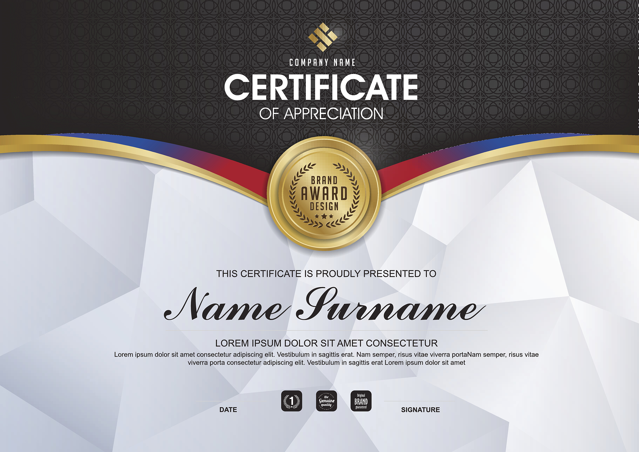 certificate 321