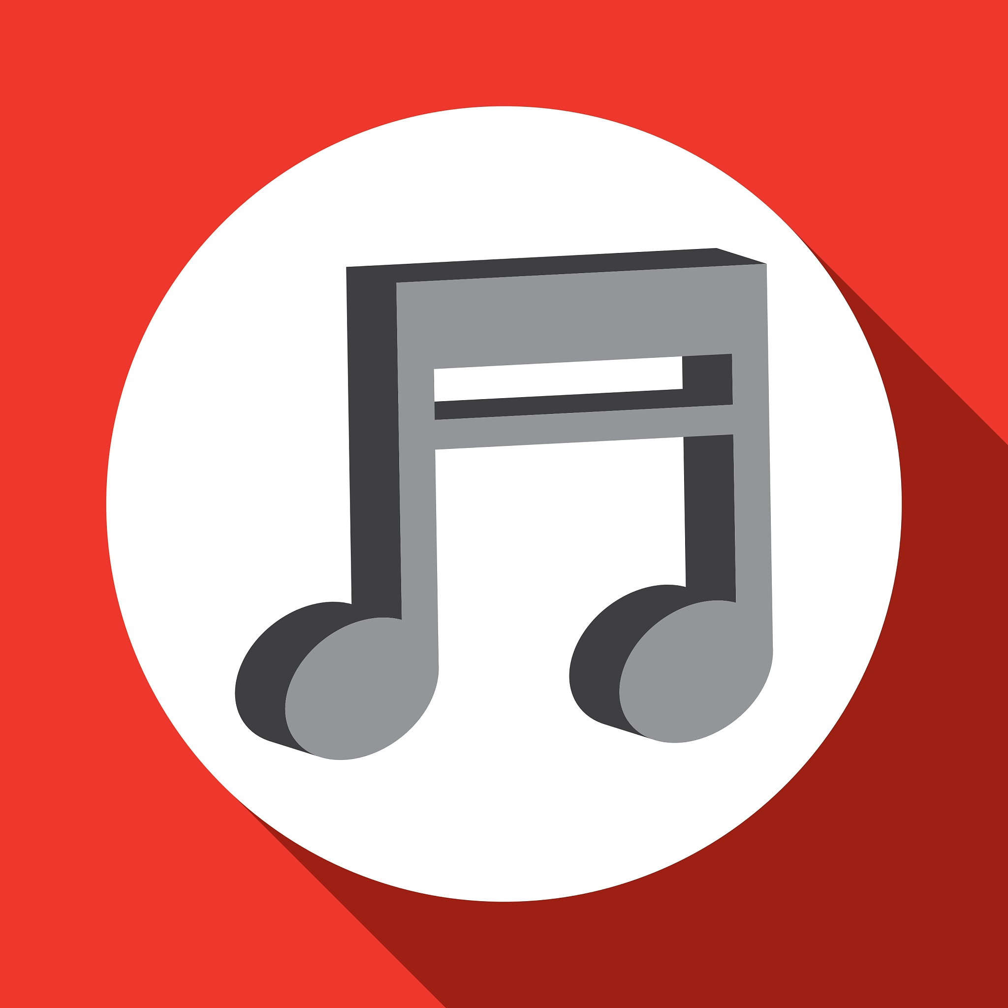 music note design