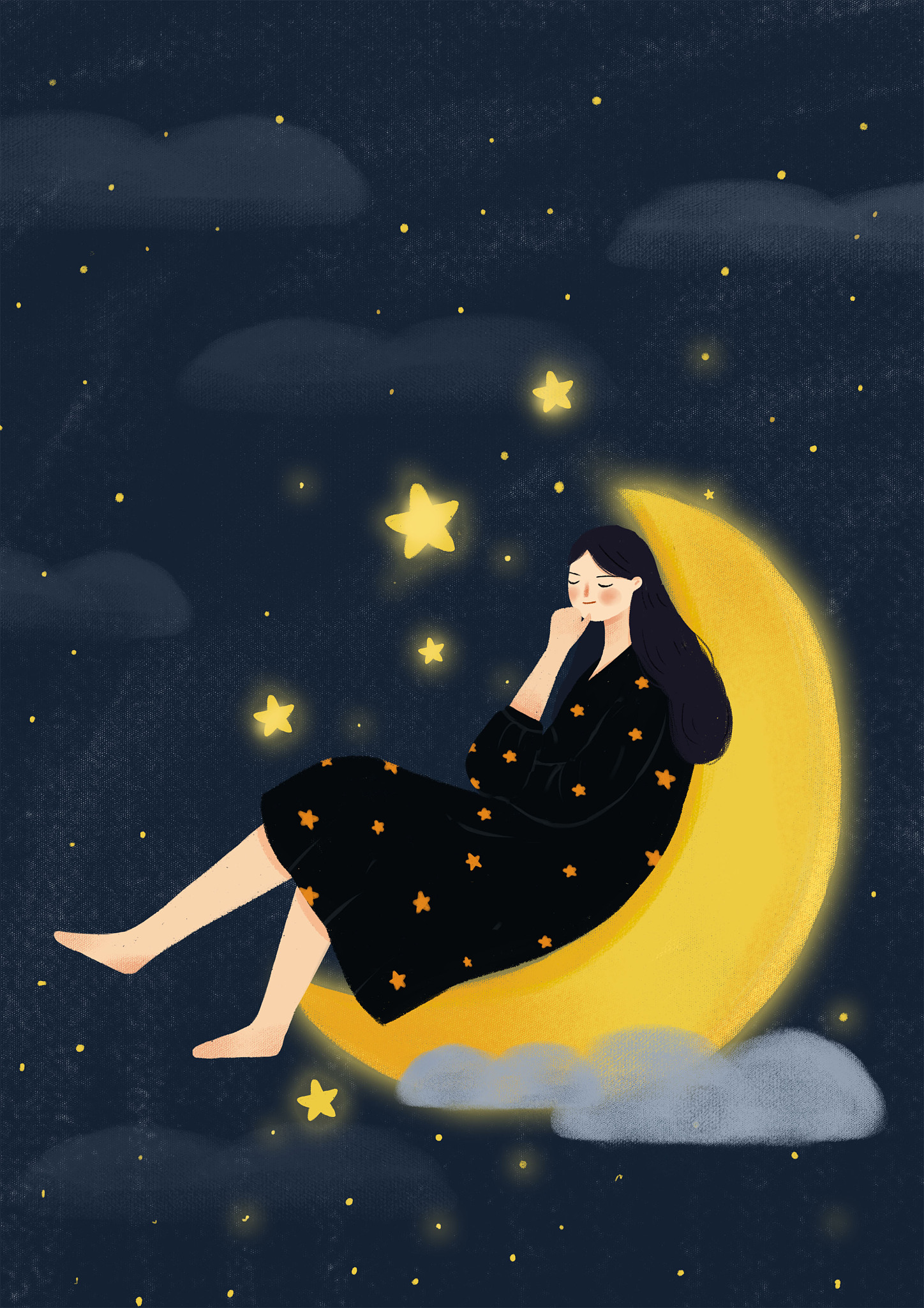 晚安，祝你做个好梦！