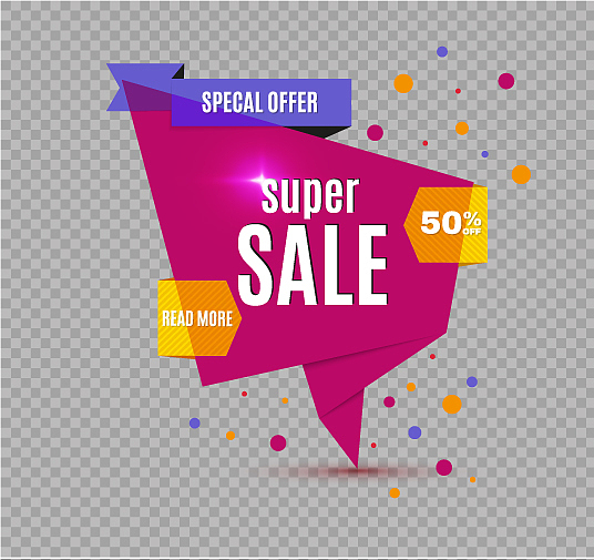 incredible wow sale banner design template big