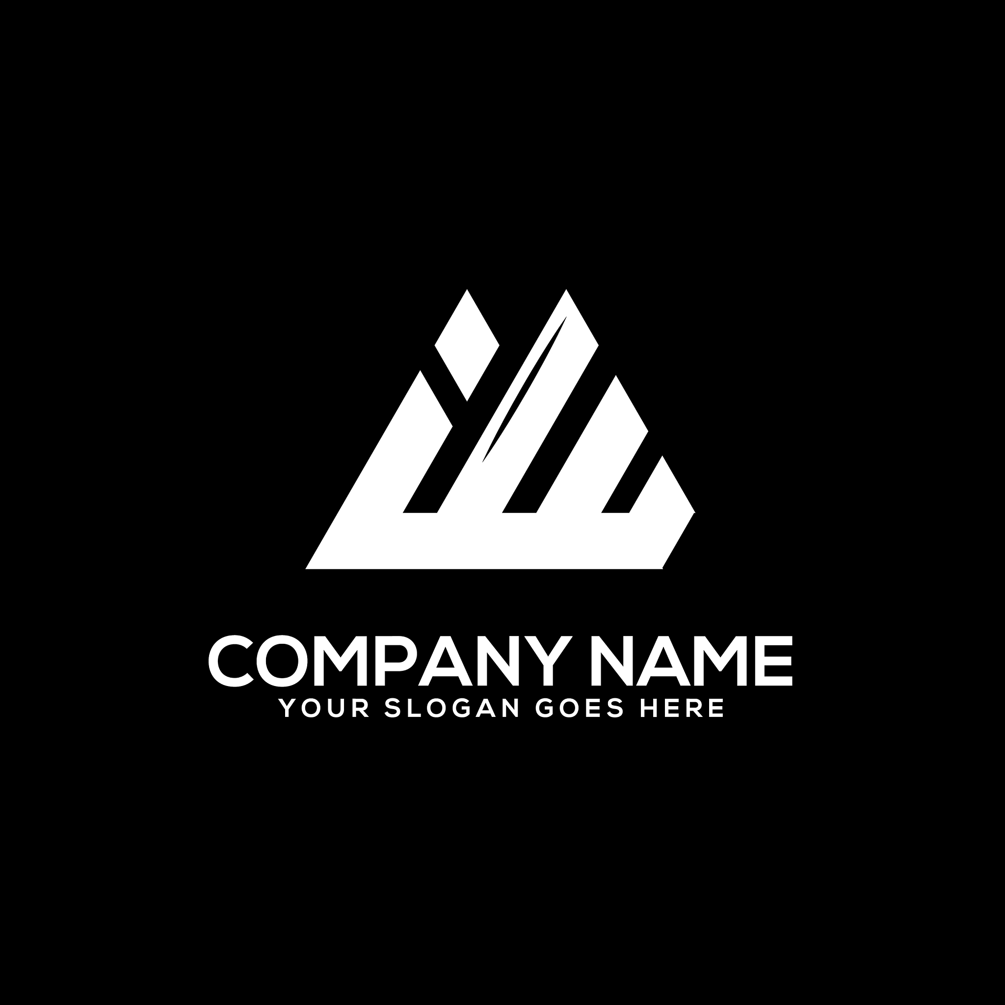 i w initial logo inspiration i and w logo can