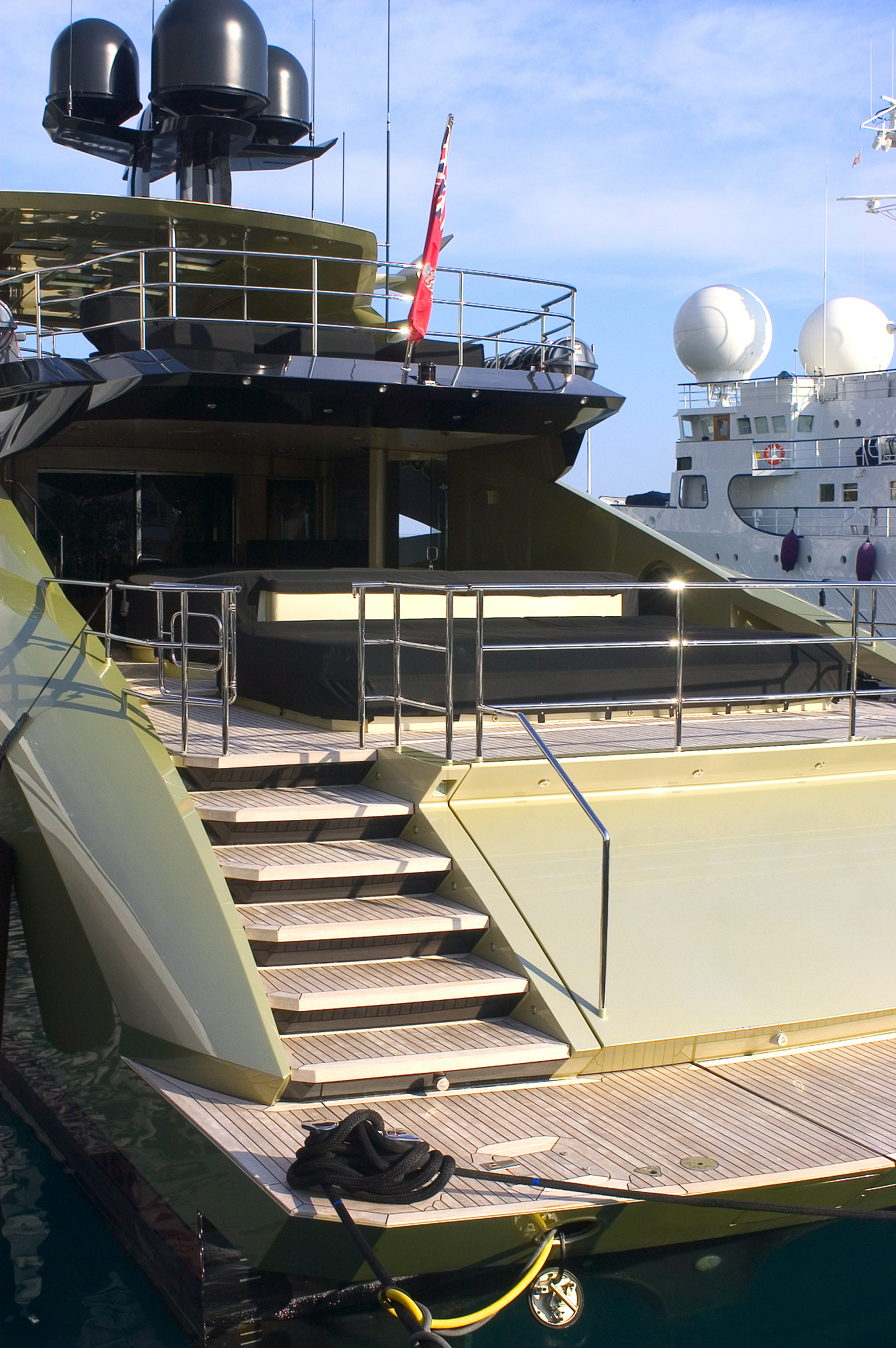 yachts in monaco harbor