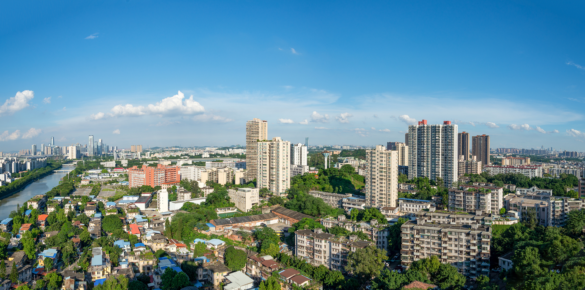 广州市海珠区城市风光