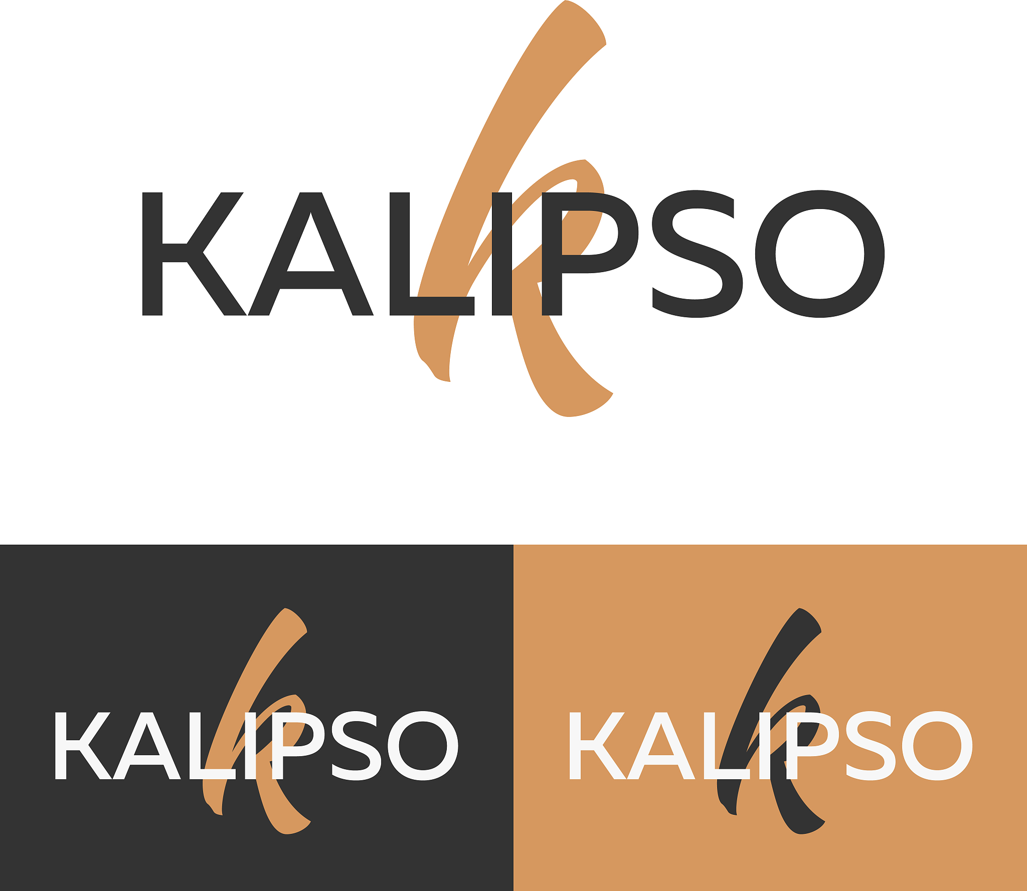 kalipso logo letter k logo logo template