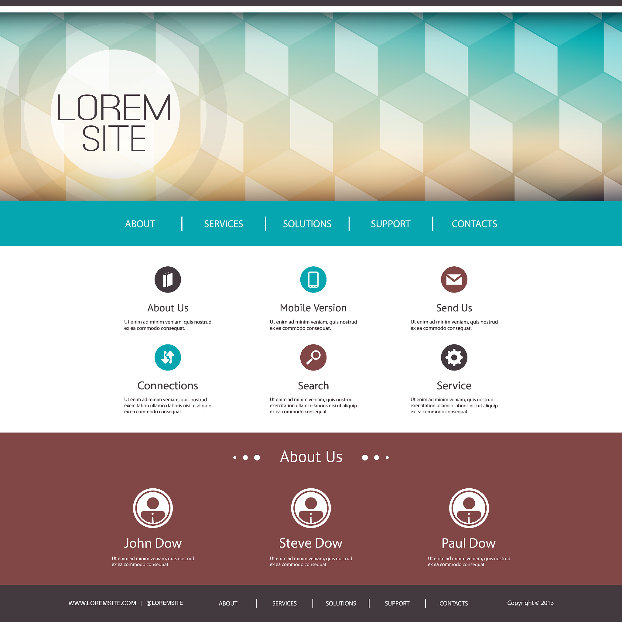 积极向上主题网页设计 - 充满活力的网页动画特效