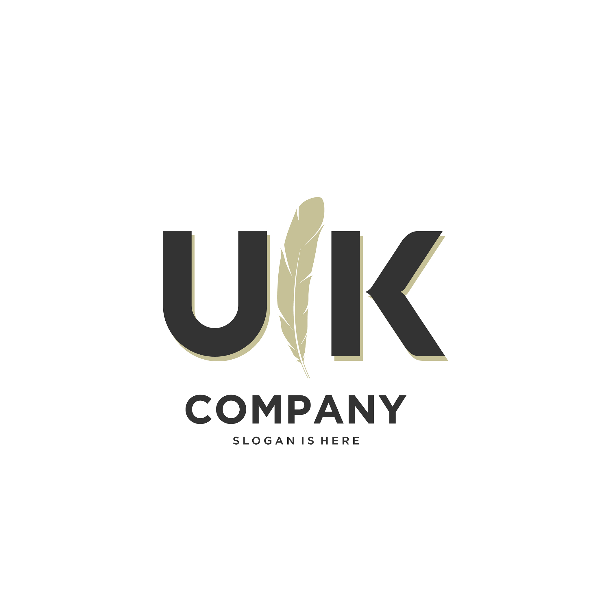 initial uk letter unique attractive creative