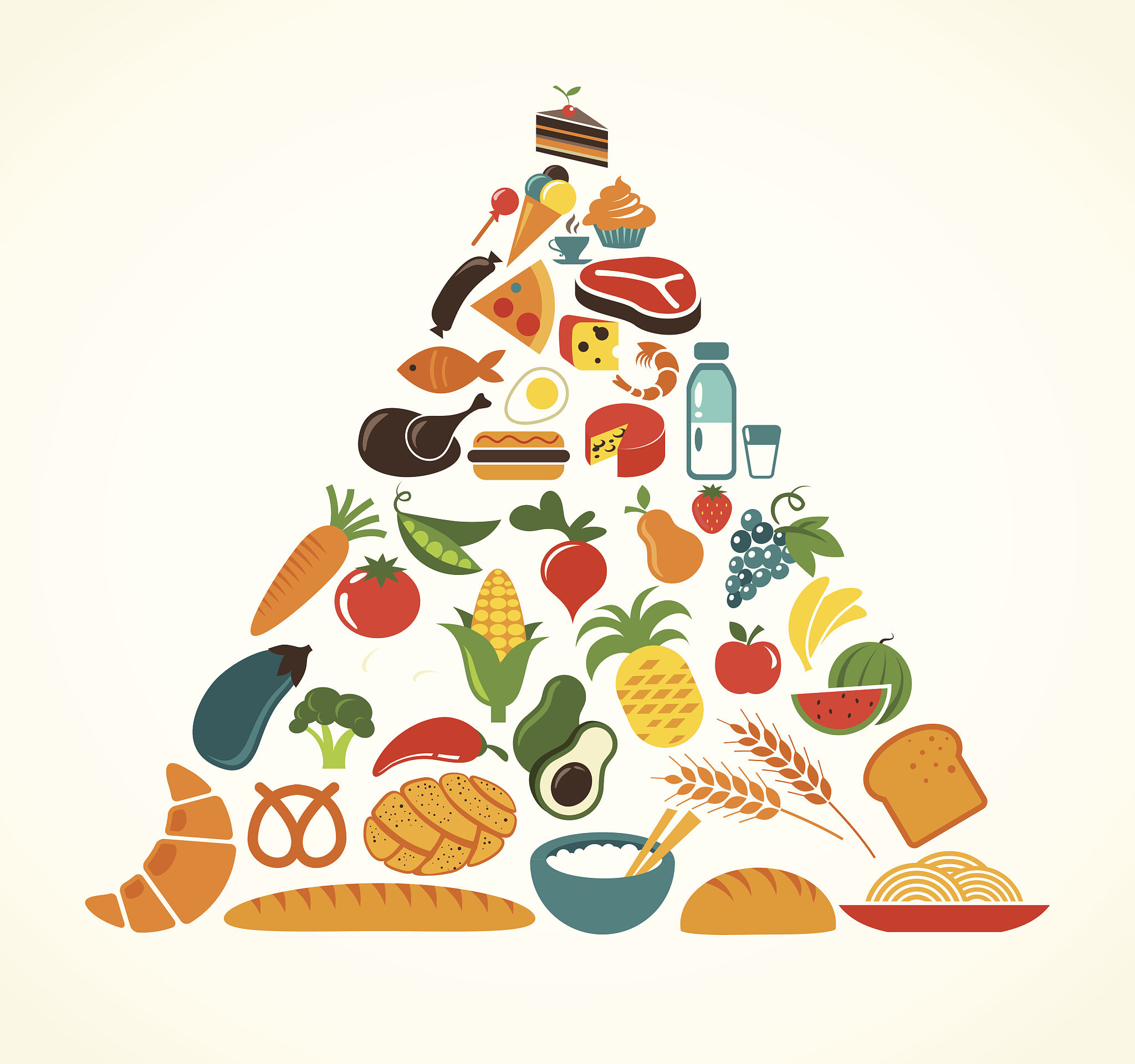 采用不同词语写这段话，随着人们生活水平不断提高和饮食结构的变化