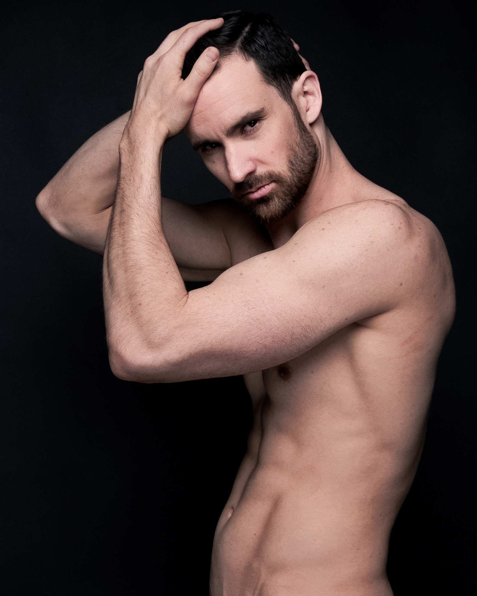 sexy man who is shirtless
