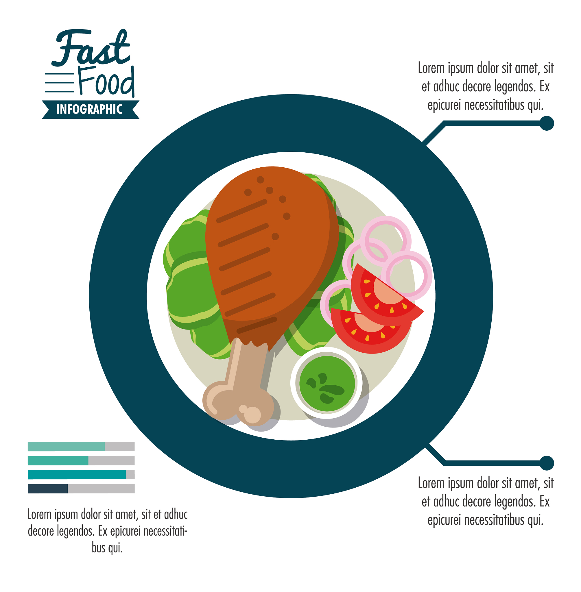 healthy food infographic