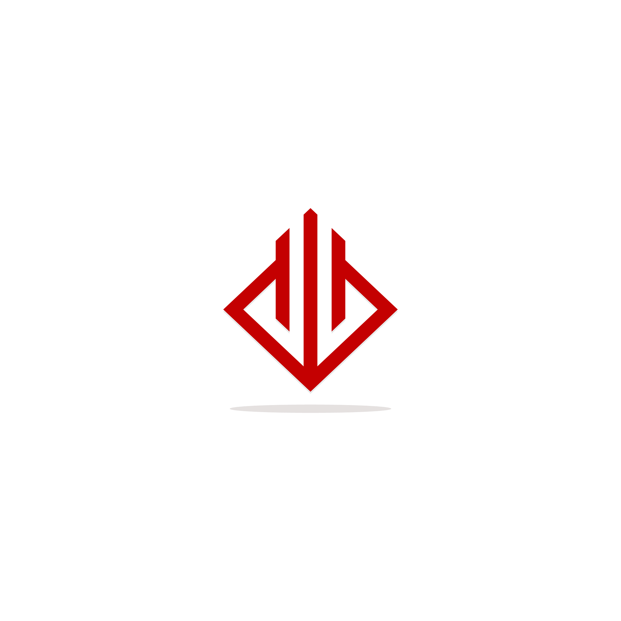 square shape line business logo