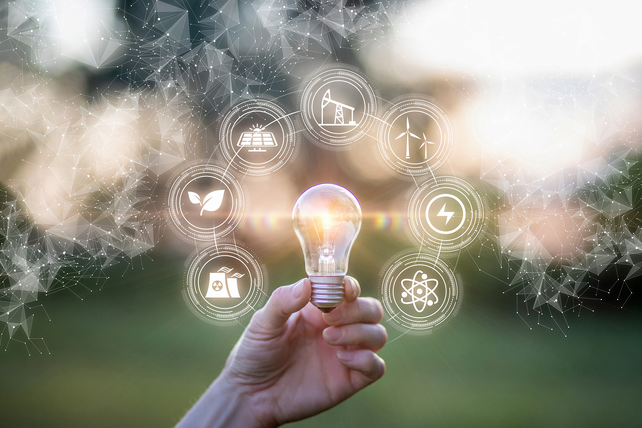 concept of ideas and alternatives to energy sources.