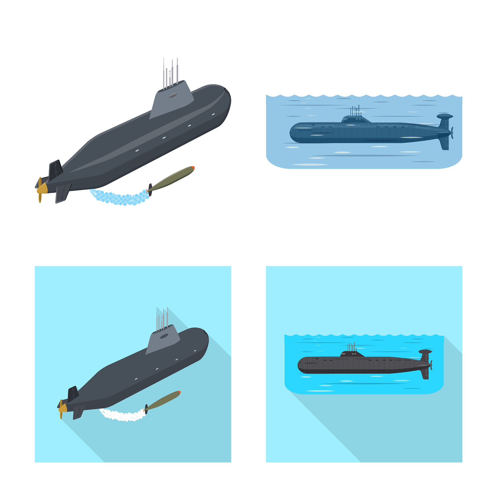 design war and ship sign collection of
