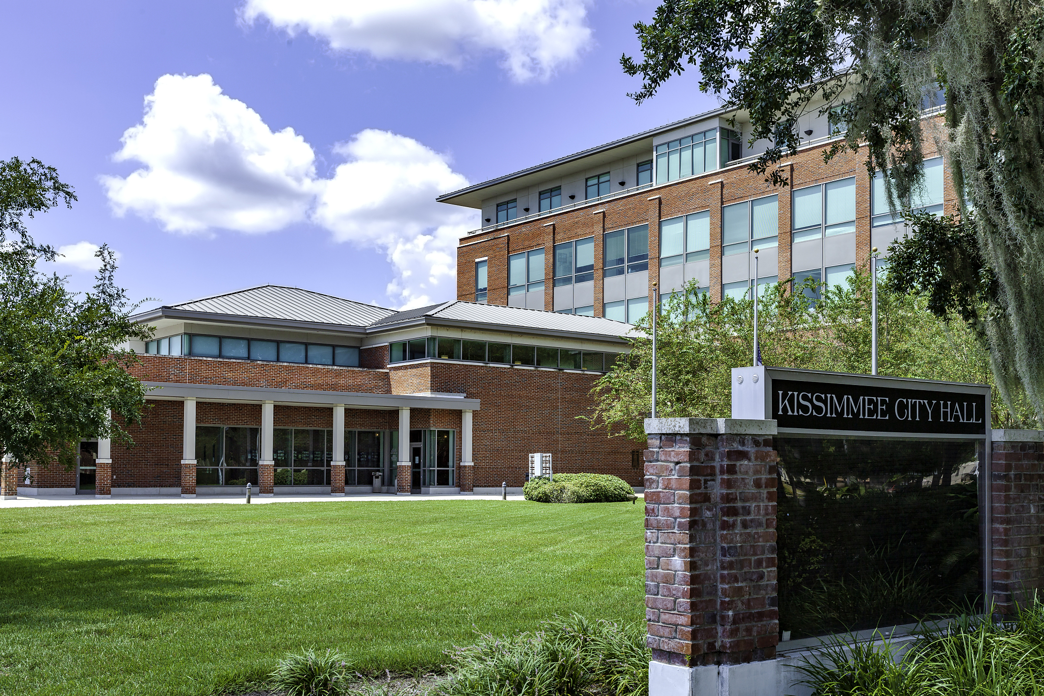 kissimmee, florida modern city hall complex