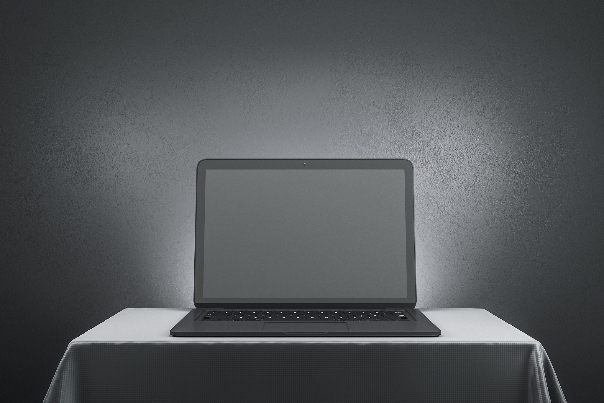 minimalistic designer desktop