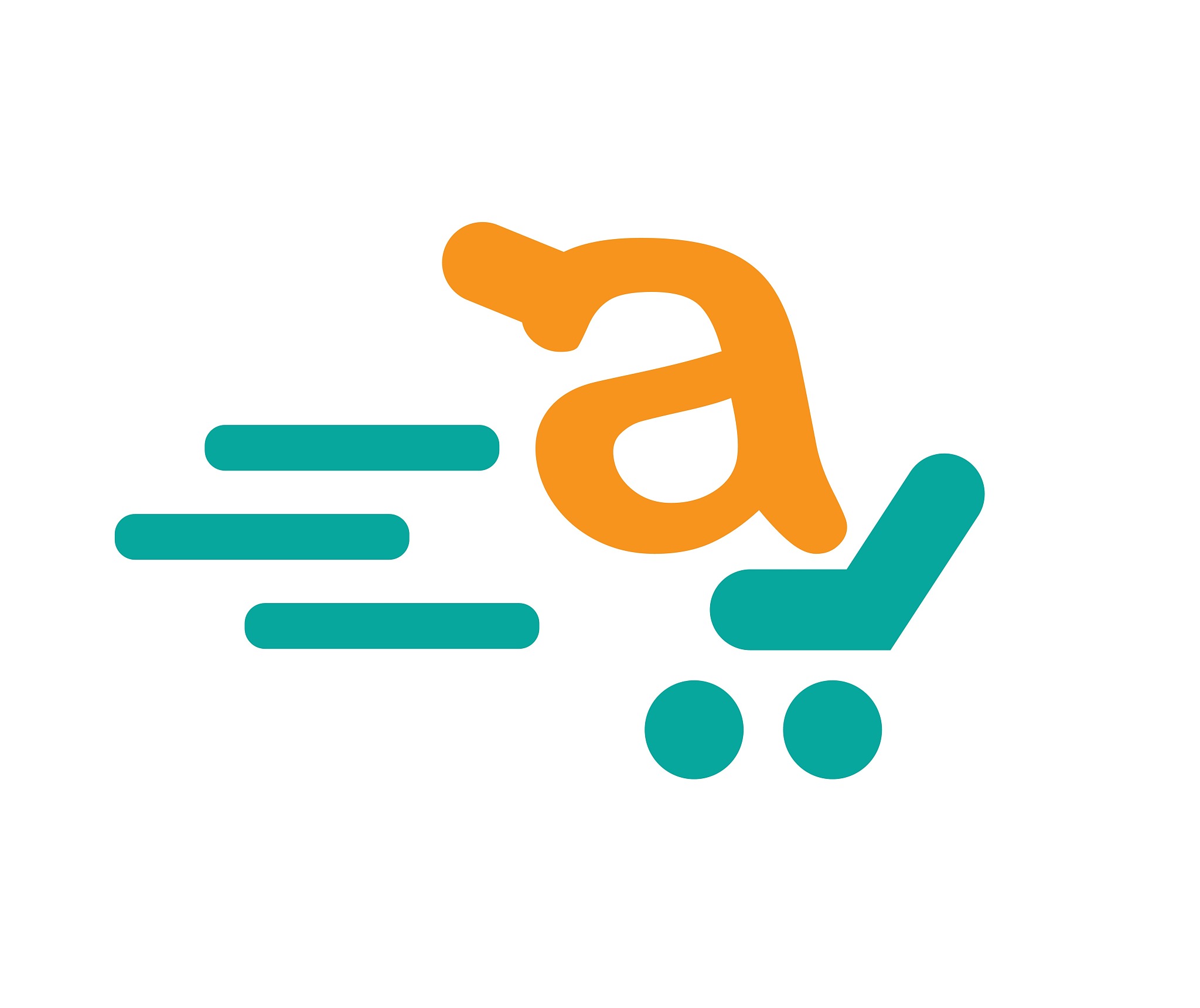 shopping cart icon for a
