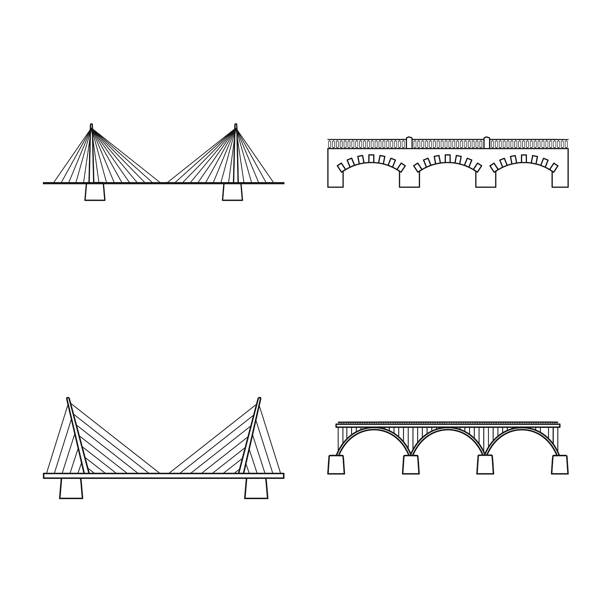 拱式桥梁跨度大为何要减小弯矩？