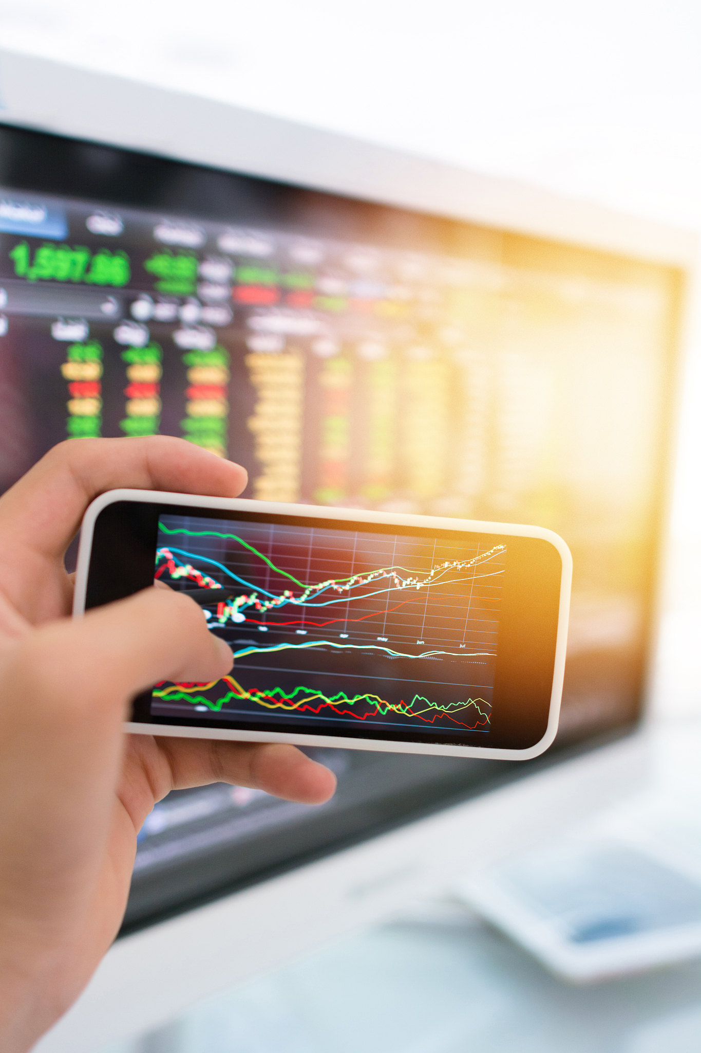investment theme stockmarket and finance business analysis stock