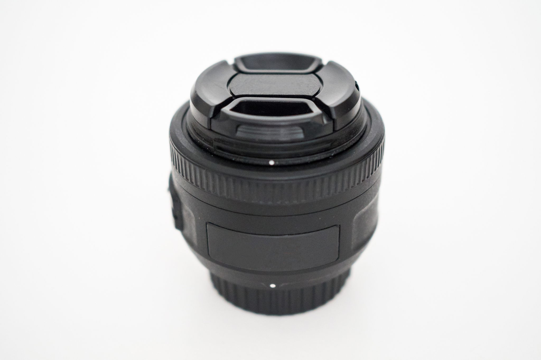 lens of a dslr camera