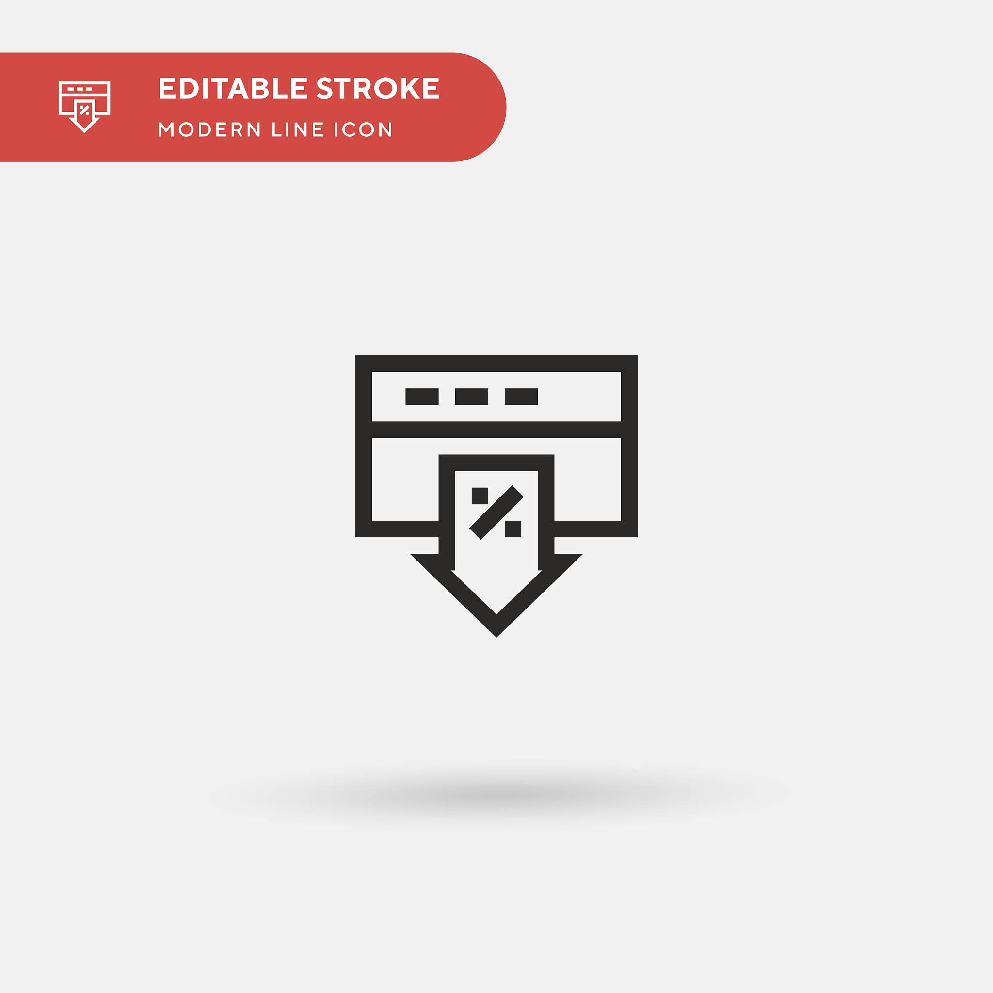 online sale simple icon