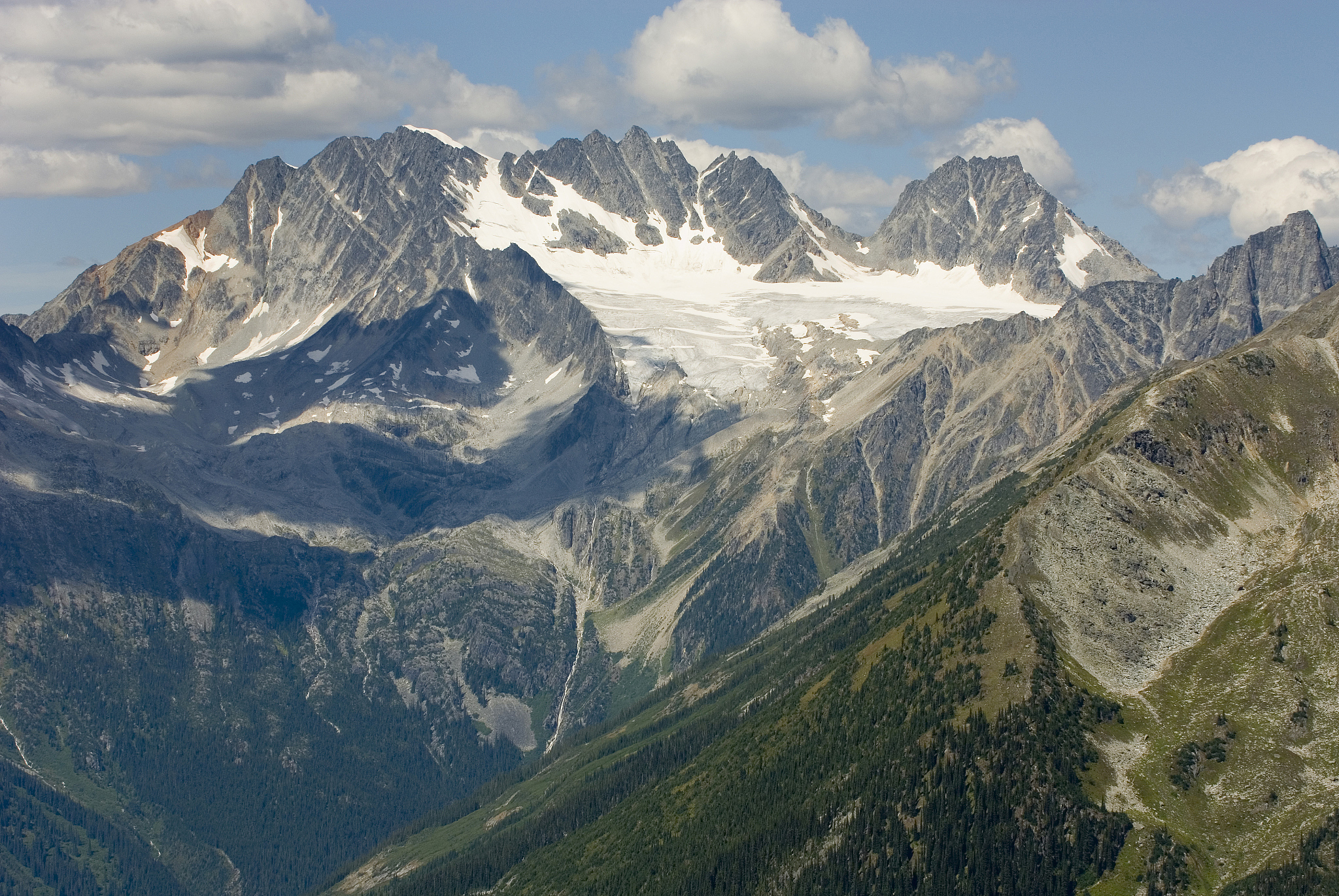 hermit mountain 3094 (10,150) glacier national park. british col