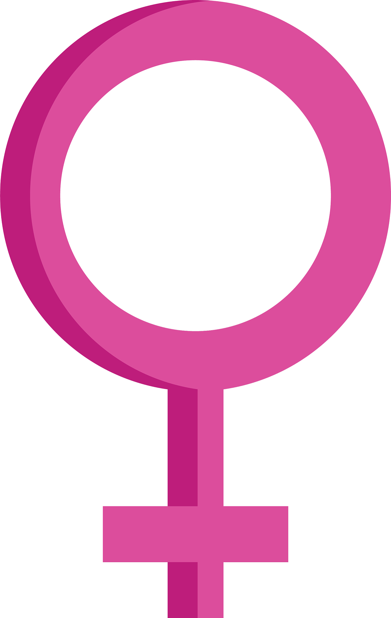 female gender symbol love isolated icon